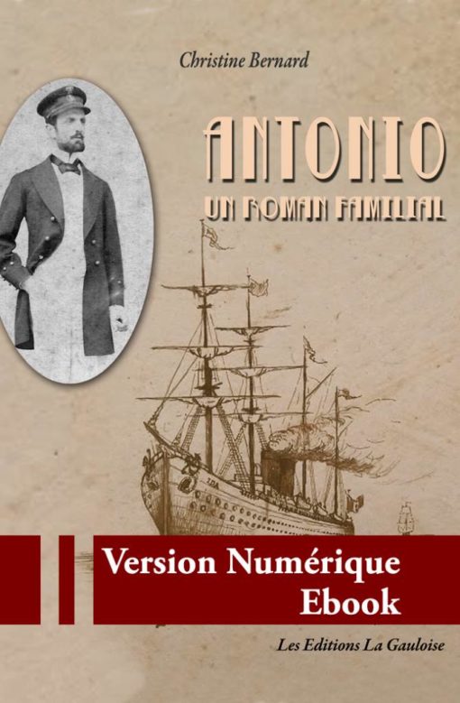 Couverture ebook " Antonio " de Christine Bernard